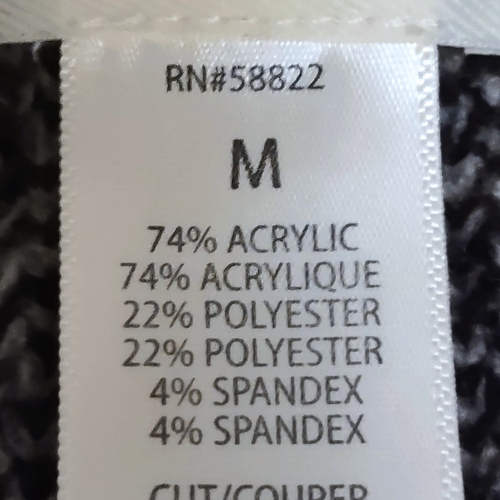 Max Studio Houndstooth Patterned Cardigan - image 7